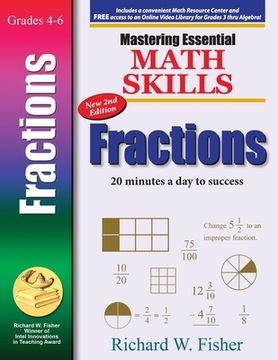 portada Mastering Essential Math Skills: FRACTIONS, 2nd Edition (en Inglés)