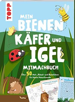 portada Mein Bienen, Käfer und Igel-Mitmachbuch (in German)