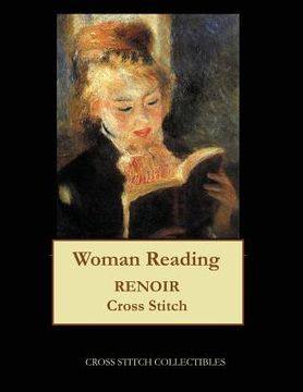 portada Woman Reading: Renoir cross stitch pattern