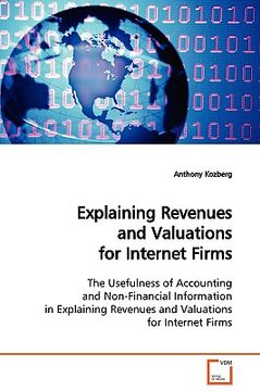 portada explaining revenues and valuations for internet firms (en Inglés)