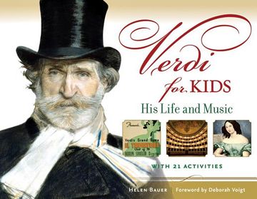 portada Verdi for Kids: His Life and Music with 21 Activities Volume 48