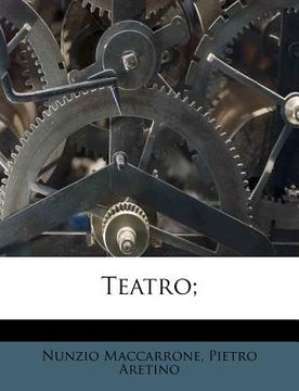 portada Teatro; (in Italian)