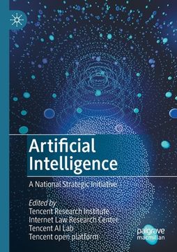 portada Artificial Intelligence: A National Strategic Initiative (en Inglés)