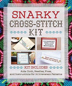 portada Snarky Cross Stitch box kit (en Inglés)