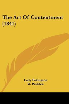 portada the art of contentment (1841) (en Inglés)