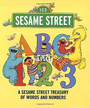 portada Abc and 1,2,3: A Sesame Street Treasury of Words and Numbers (Sesame Street) 