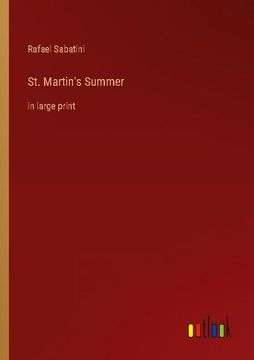 portada St. Martin's Summer: in large print (en Inglés)