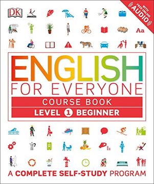 portada English for Everyone: Level 1: Beginner, Course Book: A Complete Self-Study Program (in English)