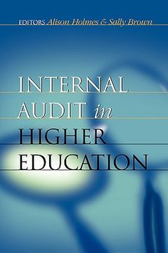 portada internal audit in higher education (en Inglés)