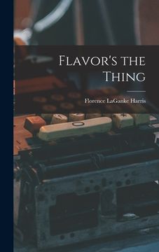 portada Flavor's the Thing