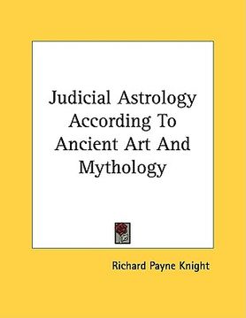 portada judicial astrology according to ancient art and mythology