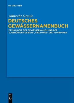 portada Deutsches Gewässernamenbuch (en Alemán)