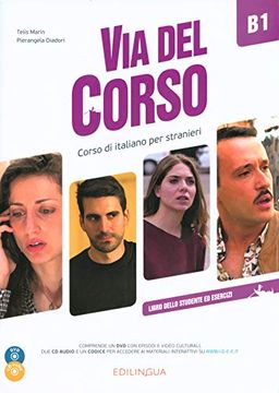 portada Via del Corso B1-Student Book (en Italiano)