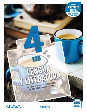 portada Lengua y Literatura 4. (Trimestres) + Taller Comprensión Oral