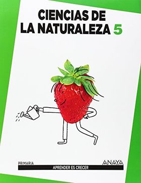 portada Ciencias de la Naturaleza 5. (Aprender es crecer) (in Spanish)
