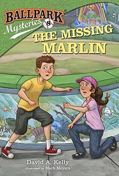 portada Ballpark Mysteries #8: The Missing Marlin (en Inglés)