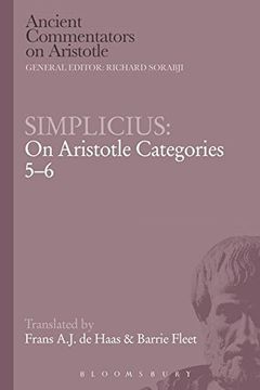 portada Simplicius: On Aristotle Categories 5-6 (Ancient Commentators on Aristotle)