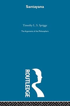 portada Santayana-Arg Philosophers (en Inglés)