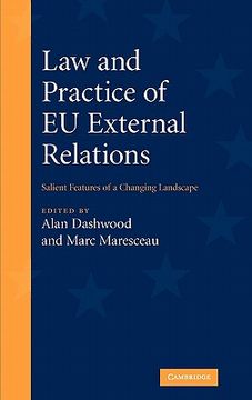 portada Law and Practice of eu External Relations Hardback: Salient Features of a Changing Landscape (en Inglés)