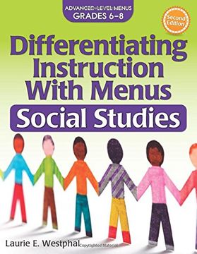 portada Differentiating Instruction with Menus: Social Studies (Grades 6-8) (Differentiating Instruction With Menus, Advanced-Level Menus)