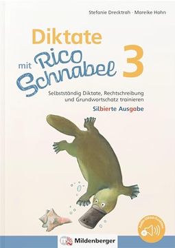 portada Diktate mit Rico Schnabel, Klasse 3 - Silbierte Ausgabe (en Alemán)
