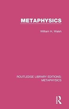 portada Metaphysics (Routledge Library Editions: Metaphysics) (en Inglés)