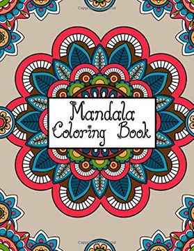 portada Mandala Coloring Book: Stress Relieving Mandala Coloring Book for Adults Relaxation - 50 Beautiful Mandalas Coloring Pages for Stress Relief and Relaxation, big Mandalas to Color for Relaxation 