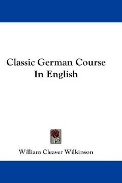 portada classic german course in english (in English)
