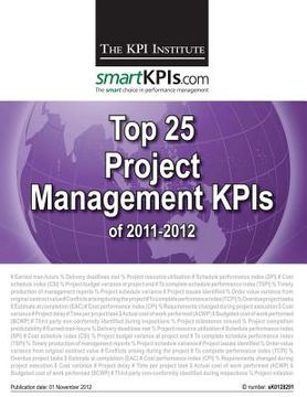 portada Top 25 Project Management KPIs of 2011-2012 (en Inglés)