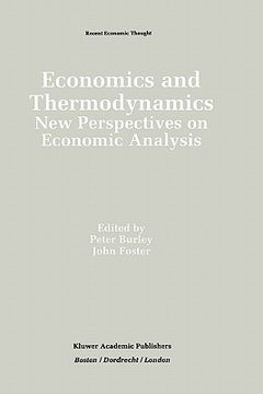 portada economics and thermodynamics:: new perspectives on economic analysis (in English)