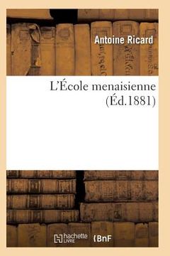 portada L'École Menaisienne (in French)