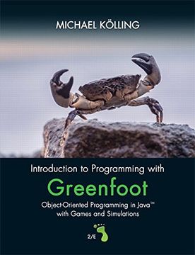 portada Introduction to Programming With Greenfoot: Object-Oriented Programming in Java With Games and Simulations 