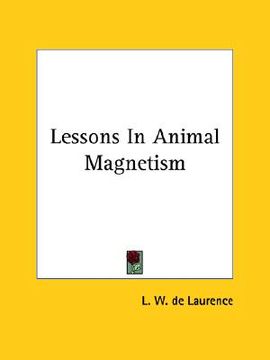 portada lessons in animal magnetism (en Inglés)