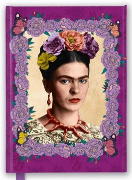 portada Frida Kahlo Purple (Foiled Journal) (Flame Tree Notebooks) 