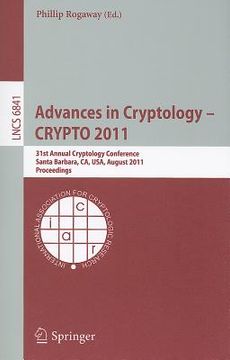 portada advances in cryptology - crypto 2011