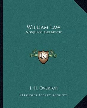 portada william law: nonjuror and mystic (en Inglés)