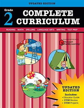 portada Complete Curriculum, Grade 2 (Flash Kids Harcourt Family Learning) (en Inglés)