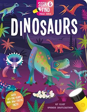 portada Seek and Find Dinosaurs (Seek and Find - Searchlight Books) (en Inglés)