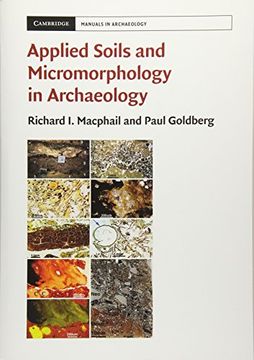 portada Applied Soils and Micromorphology in Archaeology (Cambridge Manuals in Archaeology) (in English)