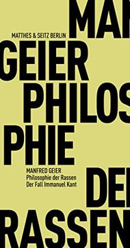 portada Philosophie der Rassen: Der Fall Immanuel Kant (Fröhliche Wissenschaft) (in German)