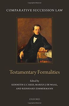 portada Comparative Succession Law: Volume i: Testamentary Formalities: 1 (in English)