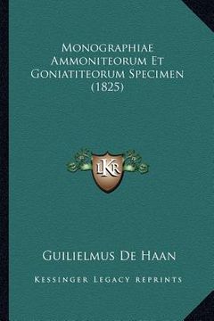 portada Monographiae Ammoniteorum Et Goniatiteorum Specimen (1825) (in Latin)
