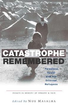 portada catastrophe remembered: palestine, israel and the internal refugees (en Inglés)