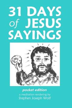 portada 31 Days of Jesus Sayings Pocket Edition (in English)