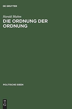 portada Die Ordnung der Ordnung: Das Politische Philosophieren von leo Strauss (in German)