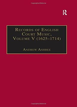 portada 005: Records of English Court Music: Volume V: 1625-1714: 1625-1714 v. 5