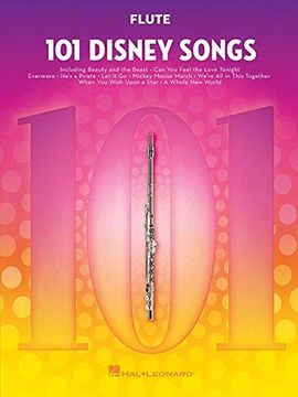portada 101 DISNEY SONGS - FLUTE Format: Softcover (en Inglés)