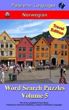 portada Parleremo Languages Word Search Puzzles Travel Edition Norwegian - Volume 5 (en Noruego)