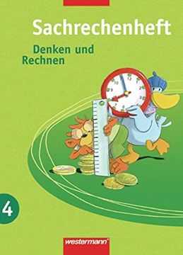 portada Sachrechenhefte Denken und Rechnen: Sachrechnen 4 (in German)