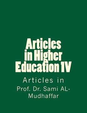 portada Articles in Education 1V: Articles in (en Inglés)